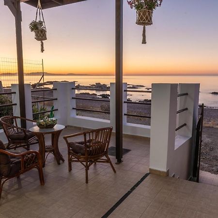 Tsampika'S Beachfront House In Stegna Archangelos (Rhodes) Exterior foto