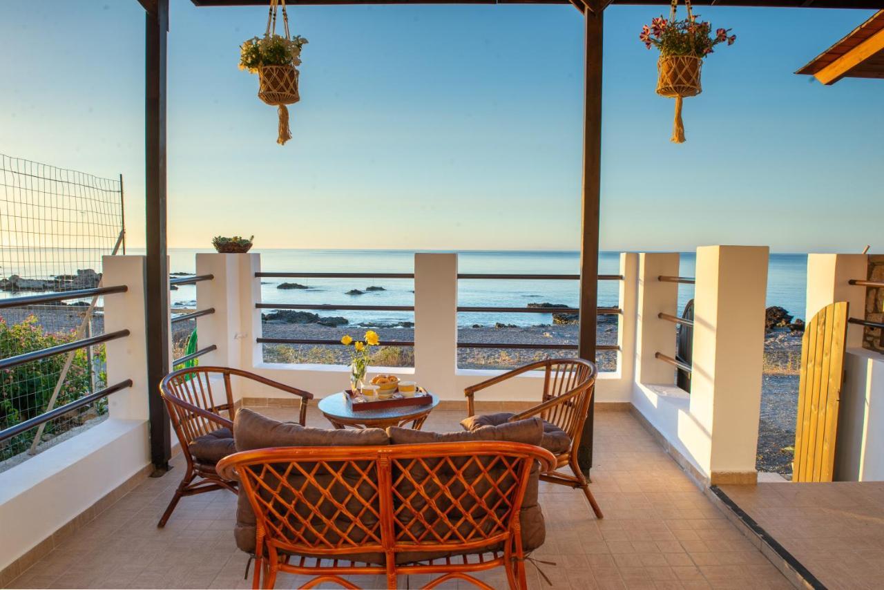 Tsampika'S Beachfront House In Stegna Archangelos (Rhodes) Exterior foto